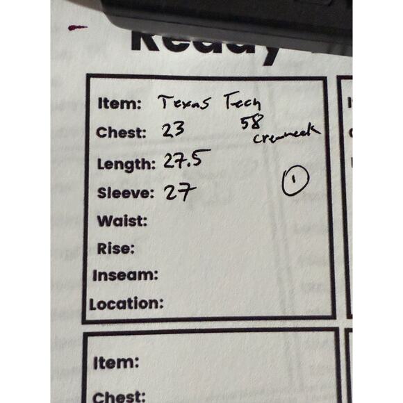 Texas Tech Red Raiders NCAA‎ 58 Sports Windbreaker Crewneck Pullover Mens Small - Picture 3 of 9